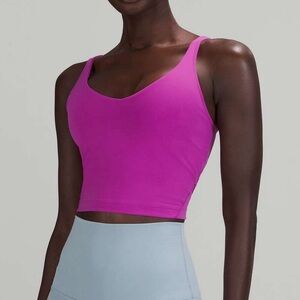 Lululemon Align™ Tank Top Light Support, A/B Cup size 6 - color: Vivid Plum